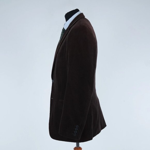 H&M Dark Brown Corduroy Blazer - Picture 2 of 9
